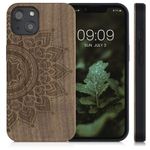 Husa pentru Apple iPhone 13, Lemn, Maro, 55953.06, Kwmobile fotografia produsului View 2 S