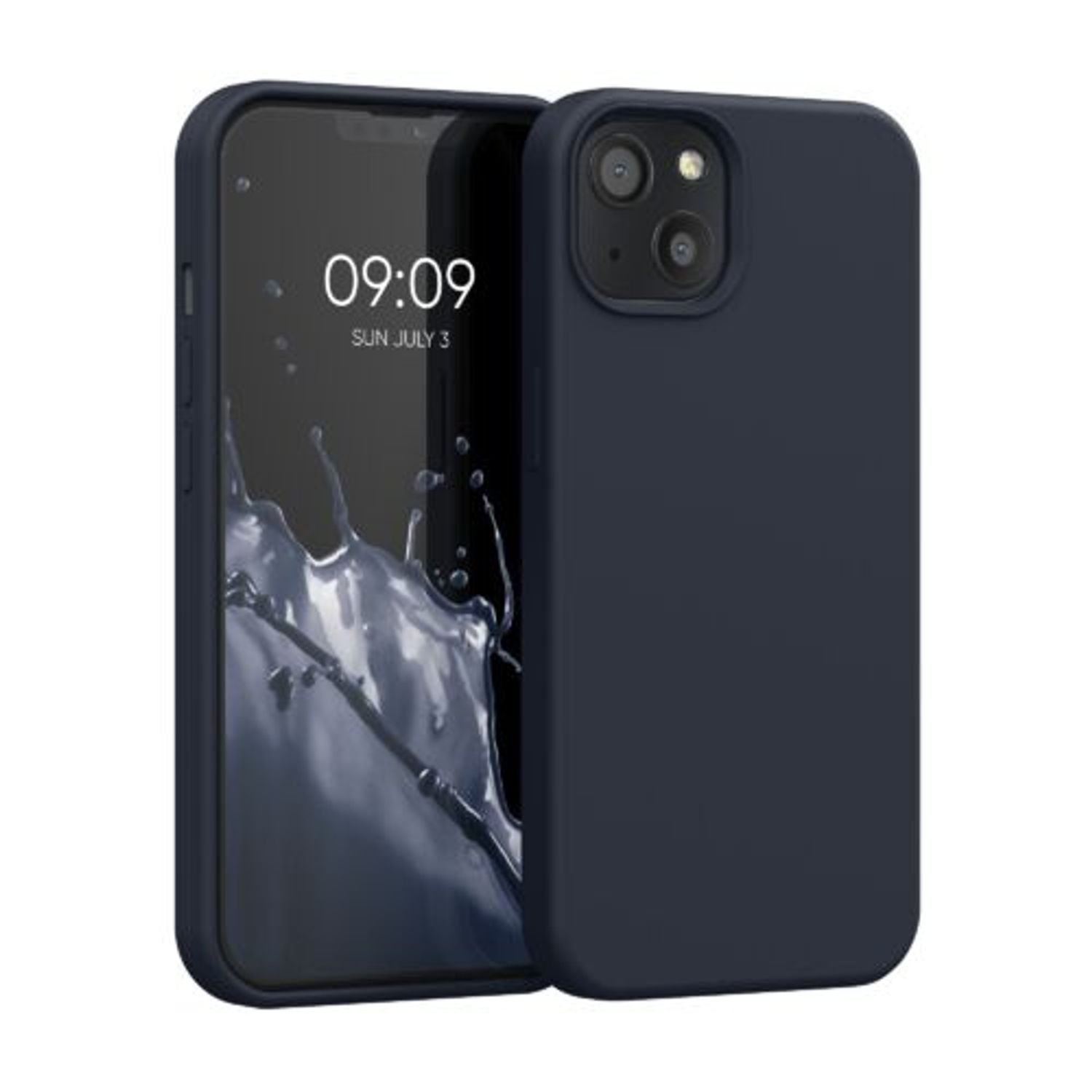 Husa pentru Apple iPhone 13, Silicon, Albastru, 55878.186, Kwmobile fotografia produsului