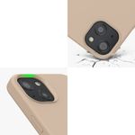 Husa pentru Apple iPhone 13, Silicon, Crem, 55878.154, Kwmobile fotografia produsului View 9 S