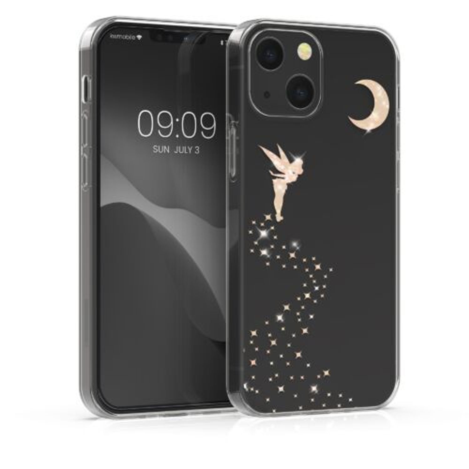 Husa pentru Apple iPhone 13, Silicon, Transparent, 57143.01, Kwmobile fotografia produsului