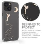 Husa pentru Apple iPhone 13, Silicon, Transparent, 57143.01, Kwmobile fotografia produsului View 4 S