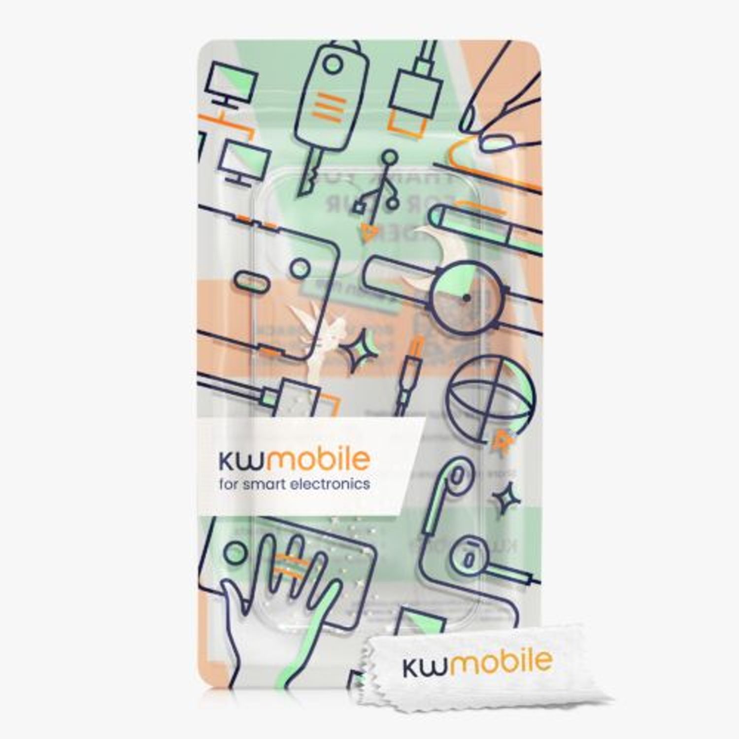 Husa pentru Apple iPhone 13, Silicon, Transparent, 57143.01, Kwmobile fotografia produsului View 8 L