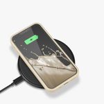 Husa pentru Apple iPhone 13 Mini, Silicon, Crem, 55877.210, Kwmobile fotografia produsului View 11 S