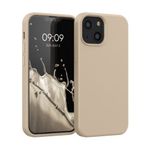Husa pentru Apple iPhone 13 Mini, Silicon, Maro, 55877.154, Kwmobile fotografia produsului