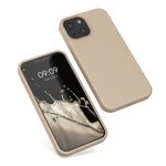 Husa pentru Apple iPhone 13 Mini, Silicon, Maro, 55877.154, Kwmobile fotografia produsului View 2 S