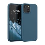 Husa pentru Apple iPhone 13 Mini, Silicon, Albastru, 55931.57, Kwmobile fotografia produsului