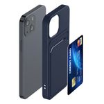 Husa pentru Apple iPhone 13 Mini, Silicon, Albastru, 55938.17, Kwmobile fotografia produsului View 7 S