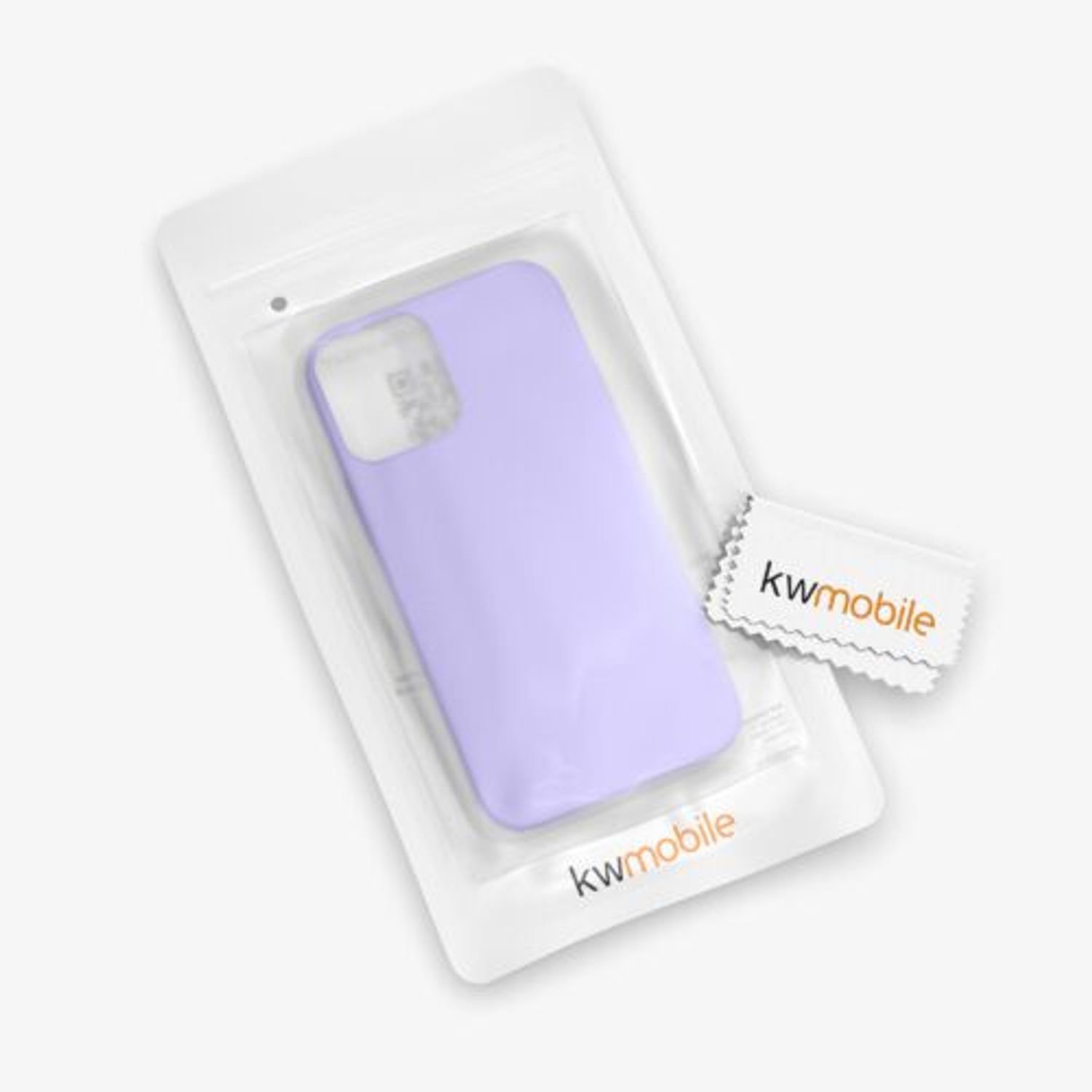 Husa pentru iPhone 12/iPhone 12 Pro, Silicon, Mov, 52641.108 fotografia produsului View 8 L