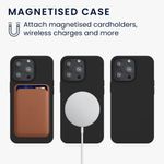 Husa pentru Apple iPhone 13 Pro, Silicon, Negru, 56560.01, Kwmobile fotografia produsului View 5 S