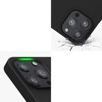 Husa pentru Apple iPhone 13 Pro, Silicon, Negru, 56560.01, Kwmobile fotografia produsului View 10 S