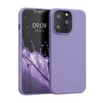 Husa pentru Apple iPhone 13 Pro, Silicon, Mov, 55962.222, Kwmobile fotografia produsului