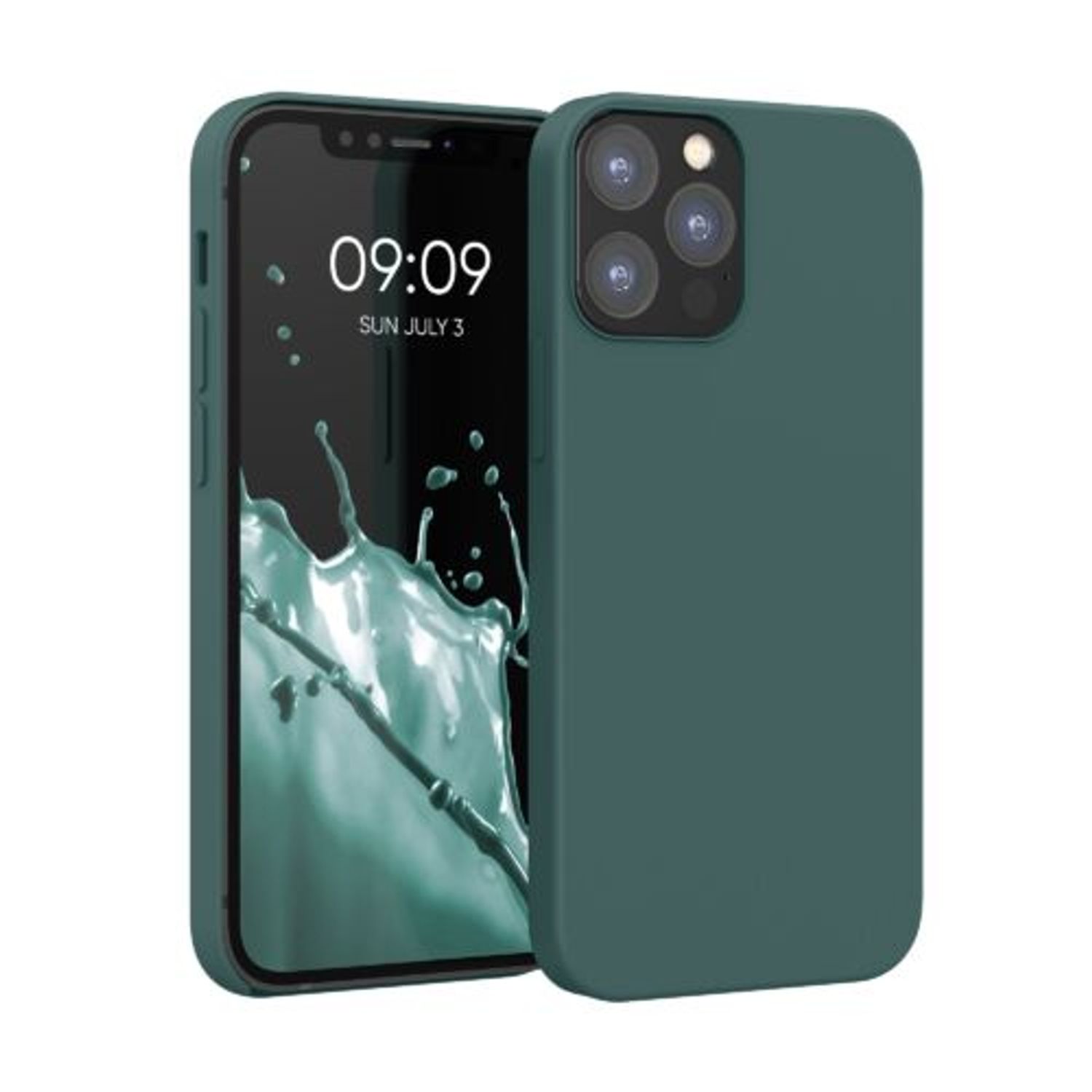 Husa pentru iPhone 12/iPhone 12 Pro, Silicon, Verde, 52641.169 fotografia produsului