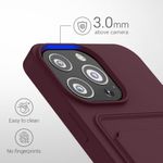 Husa pentru Apple iPhone 13 Pro, Silicon, Violet, 55969.190, Kwmobile fotografia produsului View 4 S