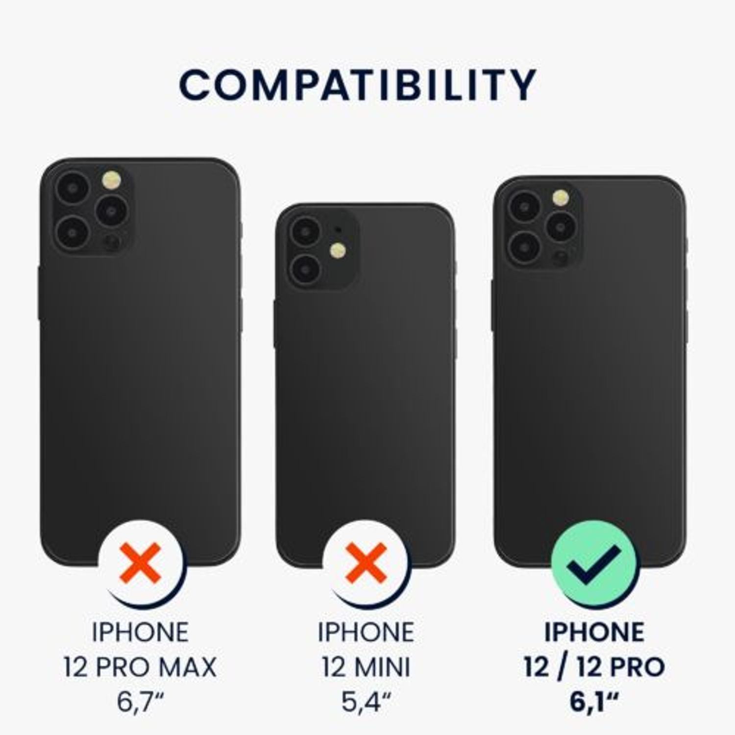 Husa pentru iPhone 12/iPhone 12 Pro, Silicon, Verde, 52641.169 fotografia produsului View 6 L