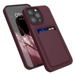 Husa pentru Apple iPhone 13 Pro, Silicon, Violet, 55969.190, Kwmobile fotografia produsului