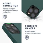 Husa pentru iPhone 12/iPhone 12 Pro, Silicon, Verde, 52641.169 fotografia produsului View 4 S