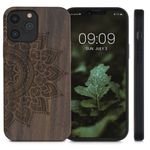 Husa pentru Apple iPhone 13 Pro Max, Lemn, Maro, 55980.06, Kwmobile fotografia produsului View 2 S