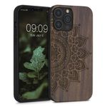 Husa pentru Apple iPhone 13 Pro Max, Lemn, Maro, 55980.06, Kwmobile fotografia produsului