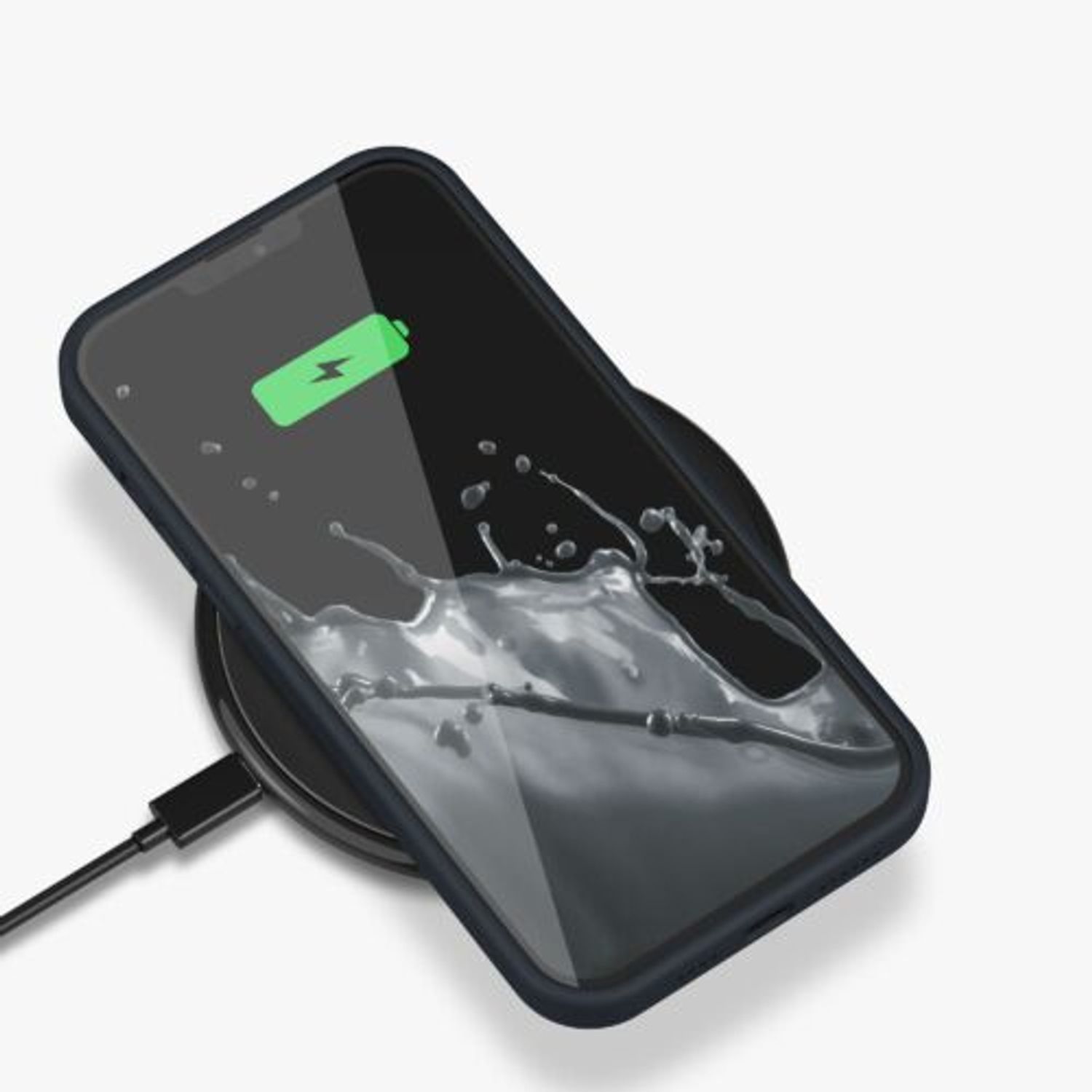 Husa pentru Apple iPhone 13 Pro Max, Silicon, Albastru, 55881.186, Kwmobile fotografia produsului View 10 L