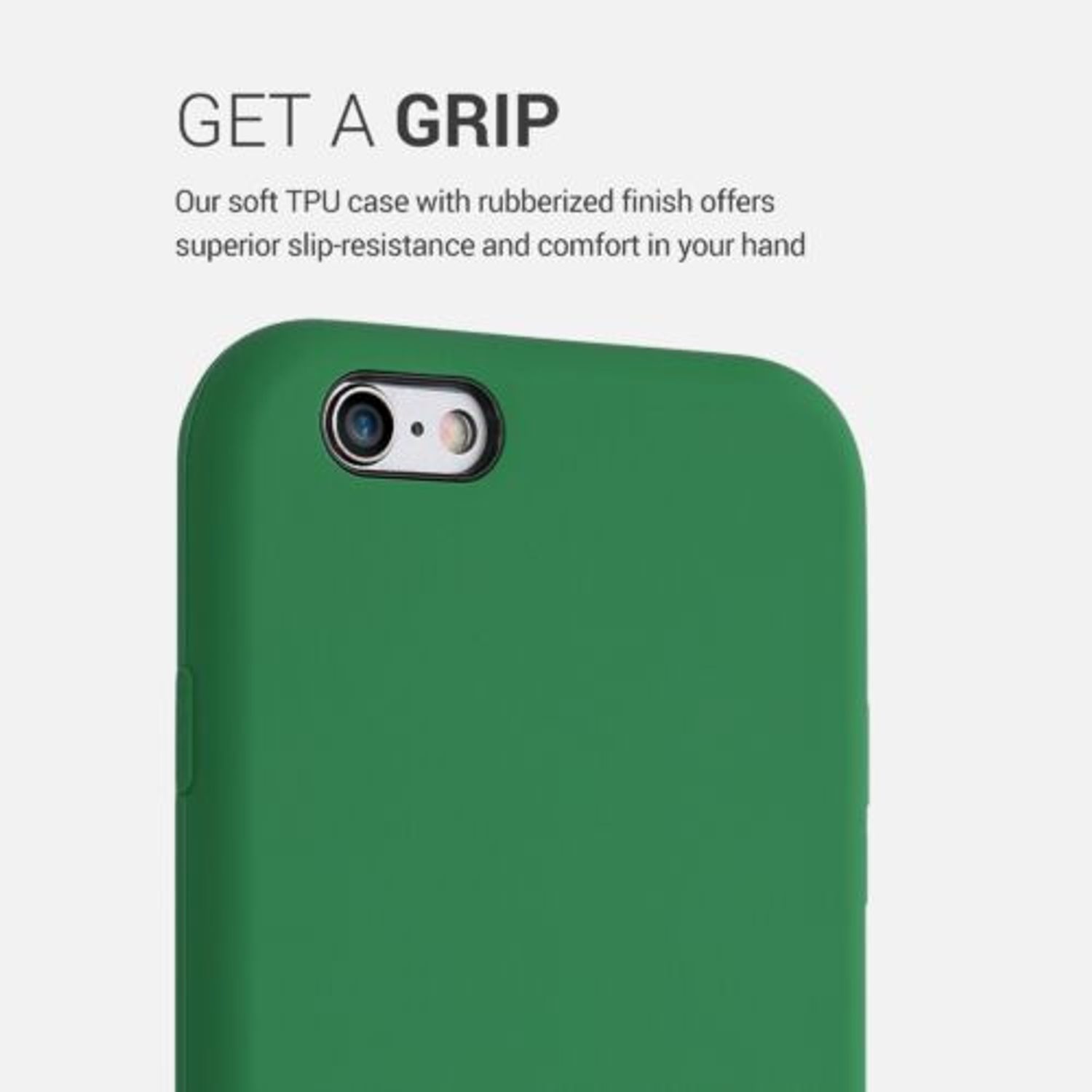 Husa pentru Apple iPhone 6/iPhone 6s, Silicon, Verde, 40223.227, Kwmobile fotografia produsului View 4 L