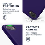 Husa pentru Apple iPhone 8/iPhone 7/iPhone SE 2, Silicon, Albastru, 40225.226, Kwmobile fotografia produsului View 4 S