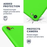 Husa pentru Apple iPhone 8/iPhone 7/iPhone SE 2, Silicon, Verde, 49979.159, Kwmobile fotografia produsului View 4 S