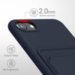 Husa pentru Apple iPhone 8/iPhone 7/iPhone SE 2, Silicon, Albastru, 55117.17, Kwmobile fotografia produsului View 4 S