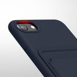 Husa pentru Apple iPhone 8/iPhone 7/iPhone SE 2, Silicon, Albastru, 55117.17, Kwmobile fotografia produsului View 9 S