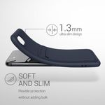Husa pentru Apple iPhone 8/iPhone 7/iPhone SE 2, Silicon, Albastru, 55117.17, Kwmobile fotografia produsului View 3 S
