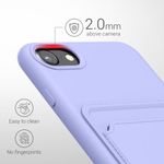 Husa pentru Apple iPhone 8/iPhone 7/iPhone SE 2, Silicon, Mov, 55117.108, Kwmobile fotografia produsului View 4 S