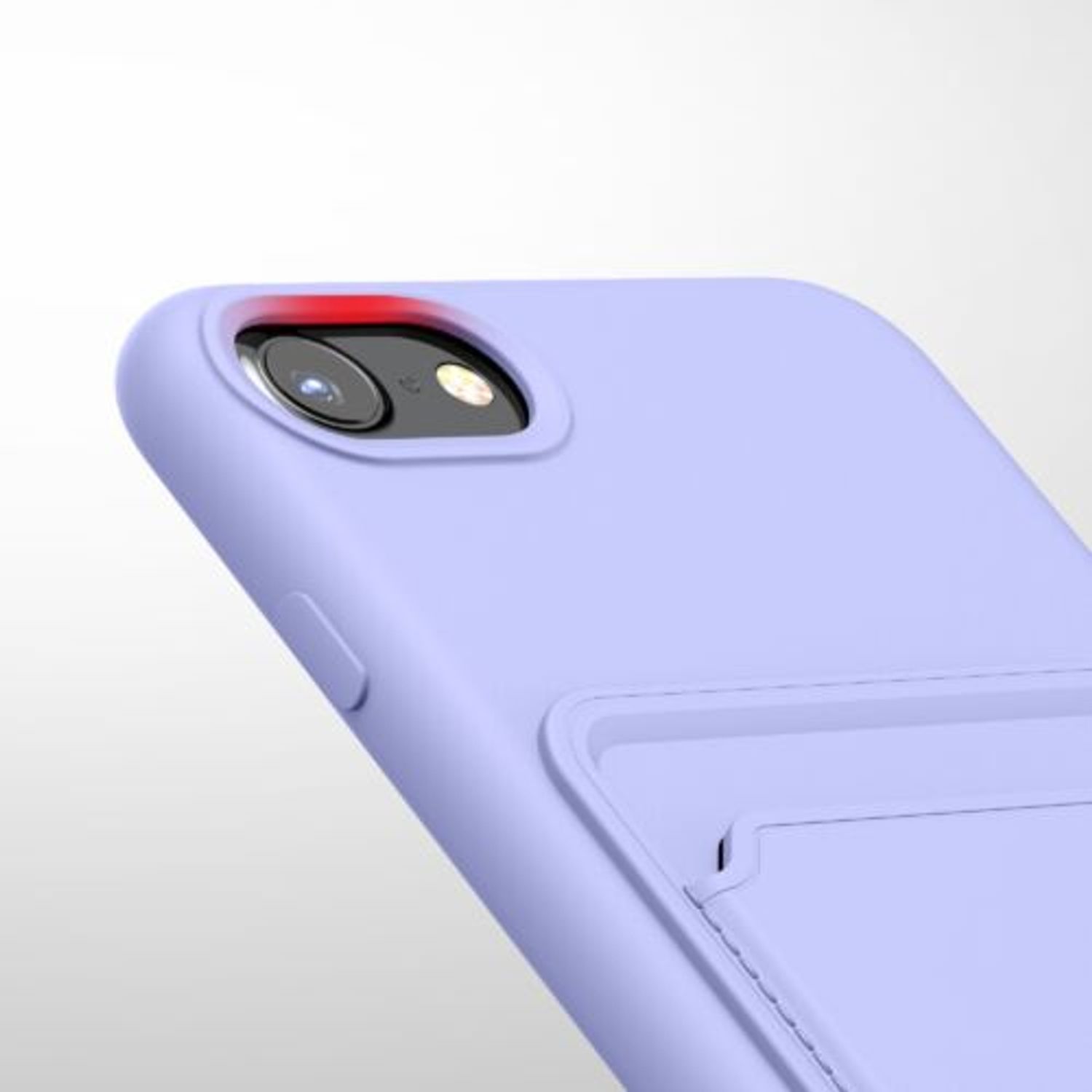 Husa pentru Apple iPhone 8/iPhone 7/iPhone SE 2, Silicon, Mov, 55117.108, Kwmobile fotografia produsului View 9 L