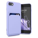 Husa pentru Apple iPhone 8/iPhone 7/iPhone SE 2, Silicon, Mov, 55117.108, Kwmobile fotografia produsului View 2 S