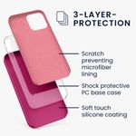 Husa pentru Apple iPhone 12/iPhone 12 Pro, Silicon, Roz, 52641.175 fotografia produsului View 2 S