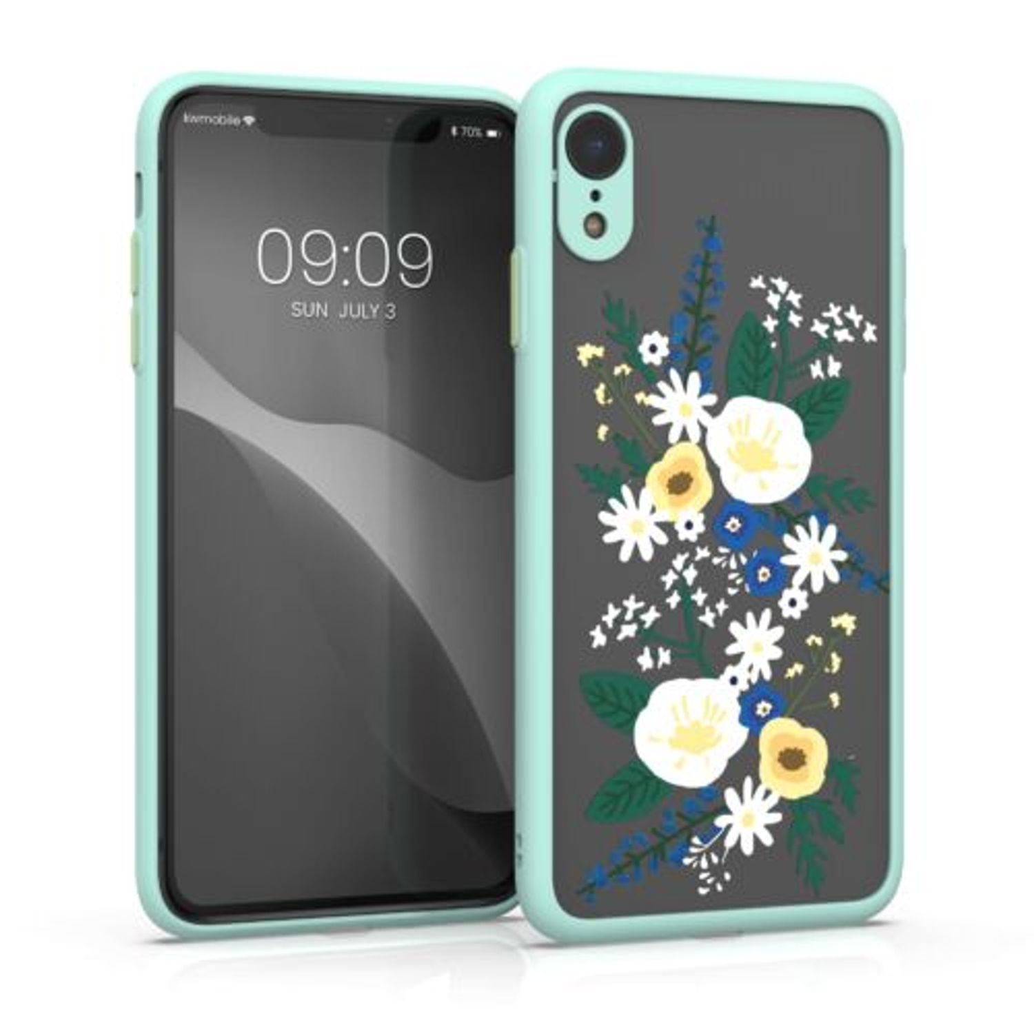 Husa pentru Apple iPhone XR, Silicon, Multicolor, 56494.02, Kwmobile fotografia produsului