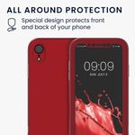 Husa pentru Apple iPhone XR, Plastic, Rosu, 56429.09, Kwmobile fotografia produsului View 4 S