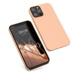 Husa pentru Apple iPhone 12/iPhone 12 Pro, Silicon, Crem, 52641.138 fotografia produsului View 2 S