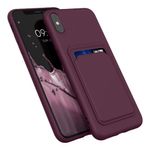 Husa pentru Apple iPhone XS Max, Silicon, Violet, 55121.190, Kwmobile fotografia produsului