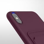 Husa pentru Apple iPhone XS Max, Silicon, Violet, 55121.190, Kwmobile fotografia produsului View 9 S