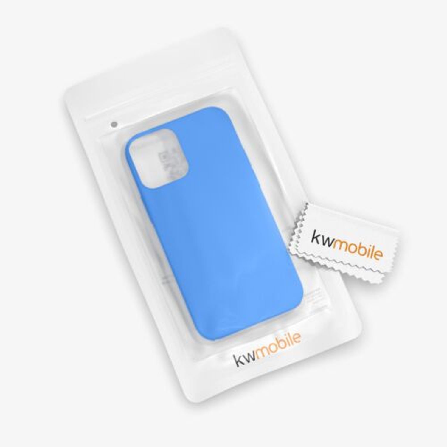 Husa pentru Apple iPhone 12/iPhone 12 Pro, Silicon, Albastru, 52641.189 fotografia produsului View 8 L
