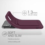 Husa pentru Apple iPhone XS Max, Silicon, Violet, 55121.190, Kwmobile fotografia produsului View 3 S
