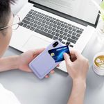 Husa pentru Apple iPhone XR, Silicon, Mov, 55116.108, Kwmobile fotografia produsului View 5 S