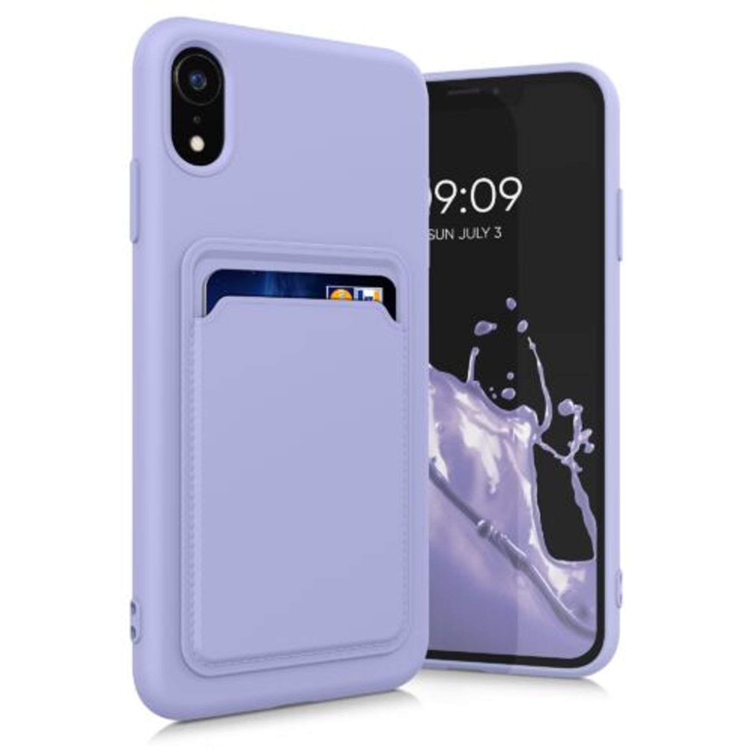 Husa pentru Apple iPhone XR, Silicon, Mov, 55116.108, Kwmobile fotografia produsului