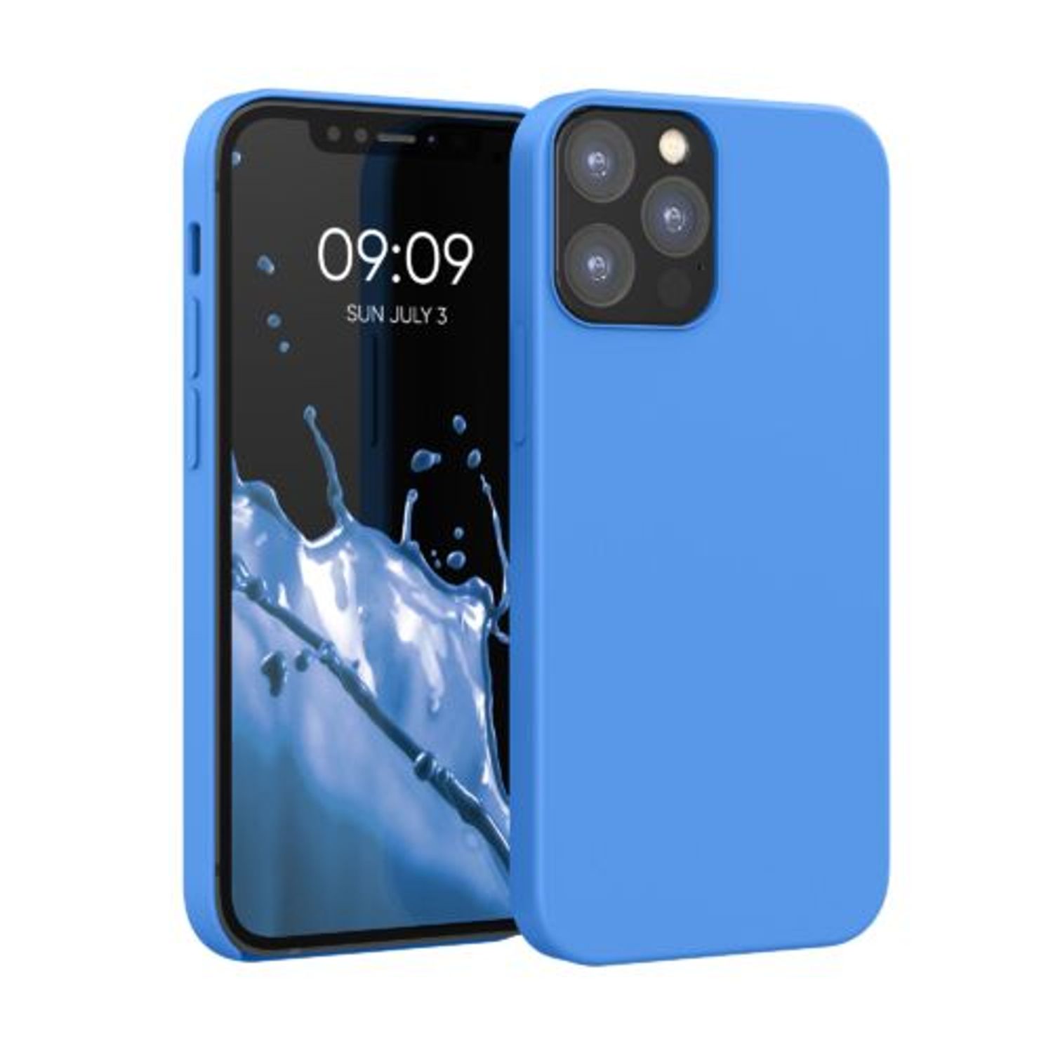 Husa pentru Apple iPhone 12/iPhone 12 Pro, Silicon, Albastru, 52641.189 fotografia produsului