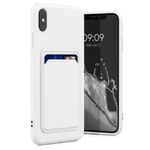 Husa pentru Apple iPhone XS Max, Silicon, Alb, 55121.02, Kwmobile fotografia produsului View 2 S
