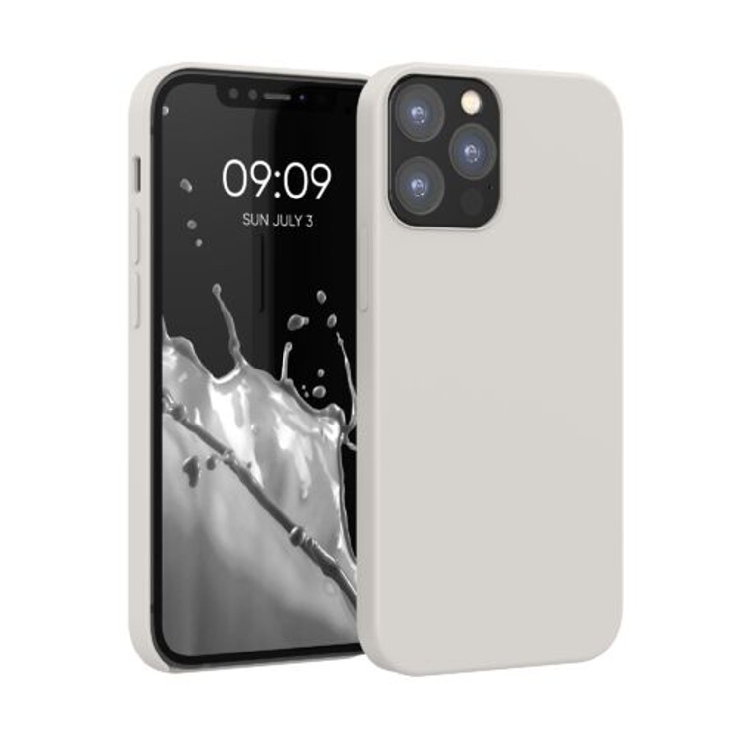 Husa pentru Apple iPhone 12/iPhone 12 Pro, Silicon, Gri, 52641.96 fotografia produsului View 11 L