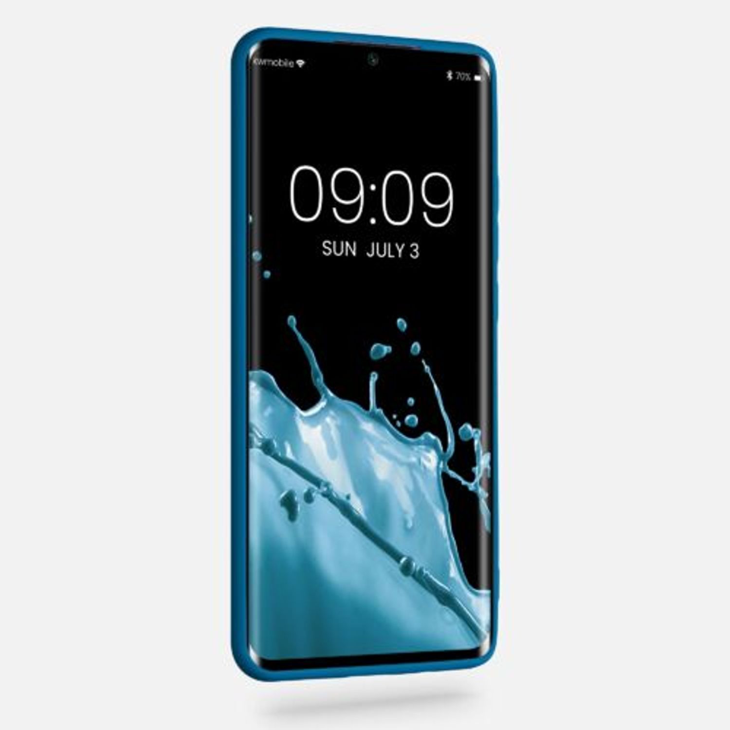 Husa pentru Xiaomi Mi Note 10 Lite, Silicon, Albastru, 52443.224, Kwmobile fotografia produsului View 2 L