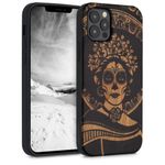 Husa pentru iPhone 12/iPhone 12 Pro, Lemn, Maro, 52734.07 fotografia produsului