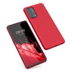 Husa pentru OnePlus Nord N200 5G, Silicon, Rosu, 55766.09, Kwmobile fotografia produsului View 2 S