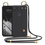 Husa pentru Google Pixel 4a, Silicon, Negru, 56466.01, Kwmobile fotografia produsului View 2 S