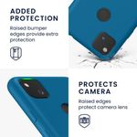 Husa pentru Google Pixel 4a, Silicon, Albastru, 52549.228, Kwmobile fotografia produsului View 4 S